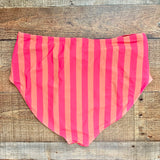 Pink Desert Orange/Pink Striped Bikini Bottoms- Size XL (we have matching top)