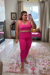 Gold Elite Hot Pink Leggings- Size XL (we have matching top)