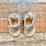 No Brand Gold Tassel Sandals- Size ~6-12M (see notes)