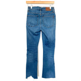 Madewell Cali Demi-Boot Button Up Frayed Hem Jeans- Size 25 (Inseam 25.5”)