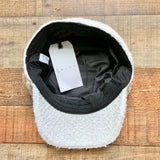 Leith Ivory Tweed Cap with Gold Pearl Chain NWT (sold out online)