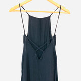 Free People Black Back Strappy Nightie- Size XS