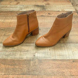 Seychelles Camel Leather Booties- Size 7 (GREAT CONDITION)