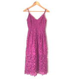 ASTR Purple Lace Midi Dress- Size S