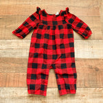 Baby Gap Buffalo Plaid Jumpsuit- Size 3-6M