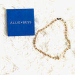 Allie + Bess Gold Chainlink Necklace