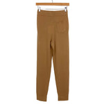 Italic Brown Cashmere Drawstring Joggers NWT- Size S (Inseam 27.5")