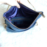 Neiman Marcus Weave Fold Over Clutch (like new condition!)