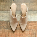 Mi.im Faux Suede Stiletto Heels- Size 8