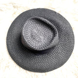 H&M Black Straw Hat