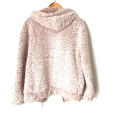 Love Fire Sherpa Hooded Jacket NWT- Size S