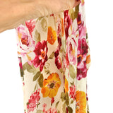 Buddy Love Cream Floral Front Knot Caftan Maxi Dress NWT- Size S/M