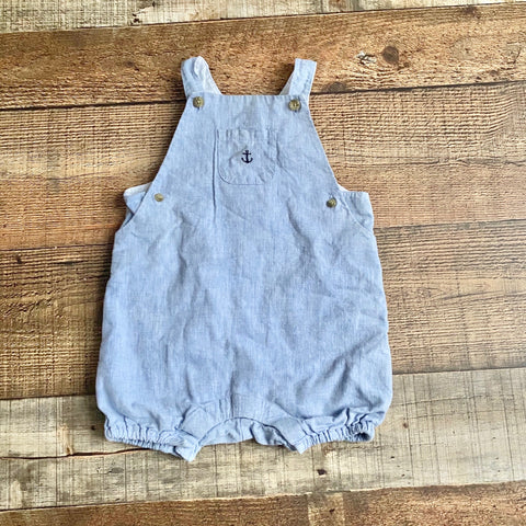 Janie and Jack Chambray Anchor Outfit- Size 18-24M