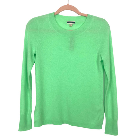 J Crew 100% Cashmere Green Sweater NWT- Size XS