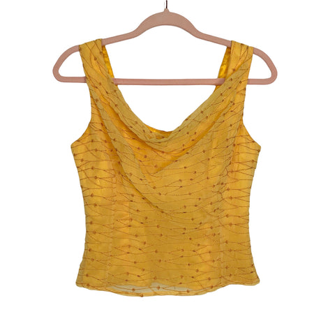 Helena Sorel Yellow Top- Size 38 (fit like XS)