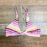 Tularosa Striped Bikini Top- Size M (sold out online, we have matching bottoms)