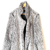 Love Tree Long Sherpa Jacket- Size S