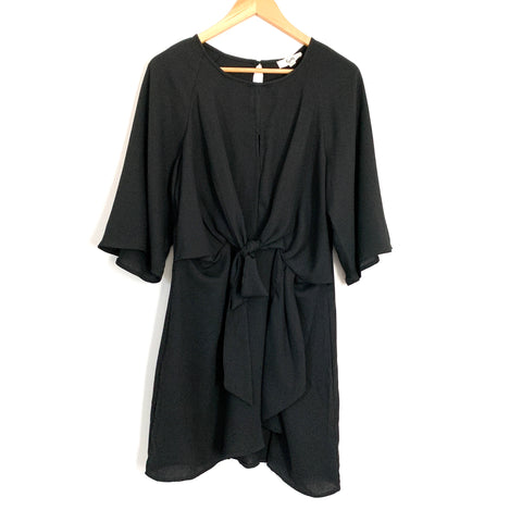 Kye Mi Black Tie Front Dress- Size S