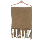 Shiraleah Tan Fringe Scarf