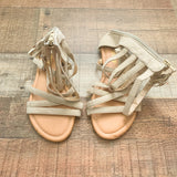 Epic Step Tan Gladiator Sandals - Size 7 (In Great Condition!)
