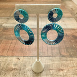 BaubleBar Blue Ombré Mini Kiera Raffia Earrings (Sold Out Online!)