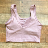 Balance Collection Mauve Shimmer Sports Bra- Size ~M (see notes)