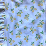 Minnow Lemon Print Ruffle One Piece- Size 2T (see notes, sold out online)