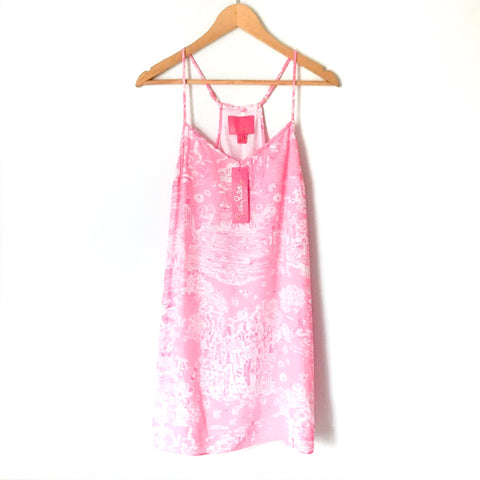 Lilly Pulitzer Pink Dusk Silk Dress NWT- Size XS