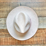 Halogen Light Pink Adjustable Inner Tie Straw Hat-One Size