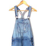 Forever 21 Distressed Denim Overalls- Size 26