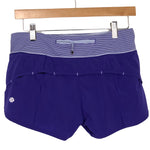 Lululemon Purple Speed Shorts- Size 4