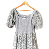 Ivy City Grey “Destiny” Dress- Size L (we have matching girls dress)