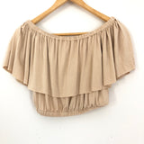 Clayton Ruffle Crop Top- Size S