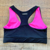 K-Deer Black/Hot Pink Racerback Bra- Size ~XS (see notes)