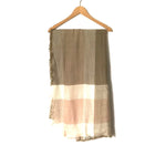 Macchia Di Ruggine Pink/Brown/White Scarf