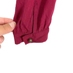 T Los Angeles Berry Batwing Sleeve Top- Size S (see notes)