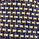 J Crew Cafe Capri Blue, Black, Gold Capri Pants- Size 6