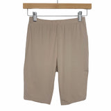 Simplee Tan Biker Shorts- Size S