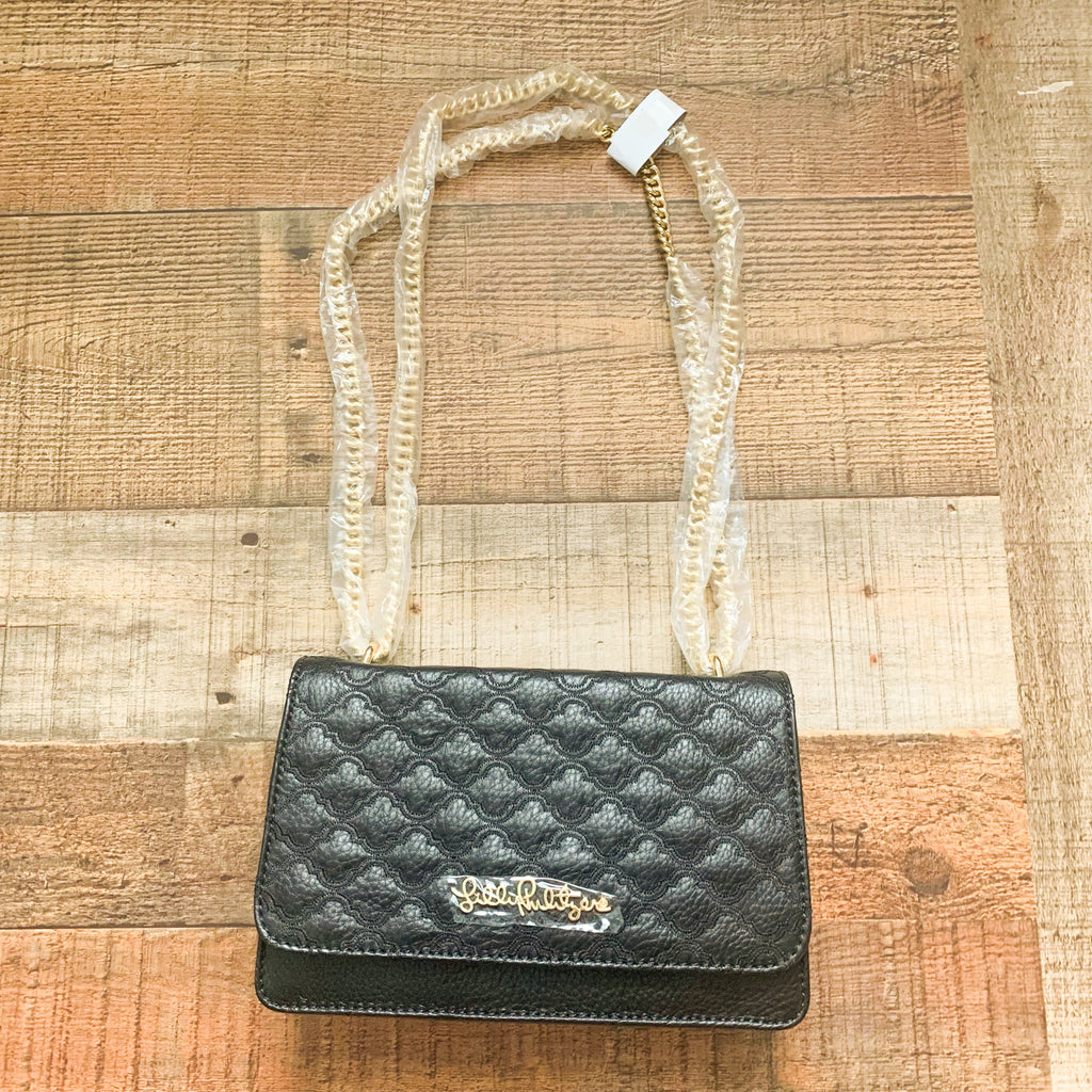 Black Chain Strap Handbag