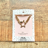Treasure Jewels Star Charm Necklace NWT