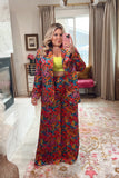 Show Me Your Mumu Floral Wide Leg Pants- Size XL (we have matching blazer, Inseam