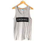 American Apparel Grey Clean Juice "Organic" Tank- Size S