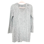 Aerie Heathered Grey Hooded Top - Size XS