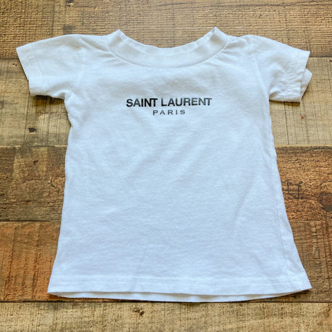 Laviva Sports Kid's White Saint Laurent Tee- Size 1T