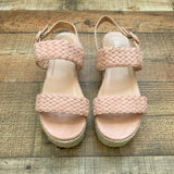Bella Marie Espadrille Sandals- Size 7.5