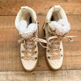 Circus By Sam Edelman Cream Boots- Size 9 (In Great Condition!)