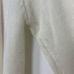 No Brand Cream with Red Heart Sweater- Size S (see notes)