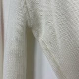 No Brand Cream with Red Heart Sweater- Size S (see notes)