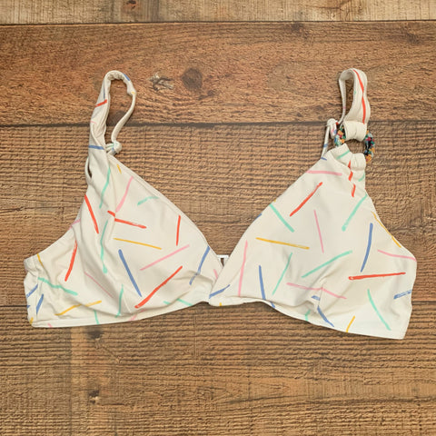 Onia White Swimsuit Top- Size S (We Have Matching Bottoms)