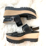 MICHAEL Michael Kors Black Platform Sandal- Size 6